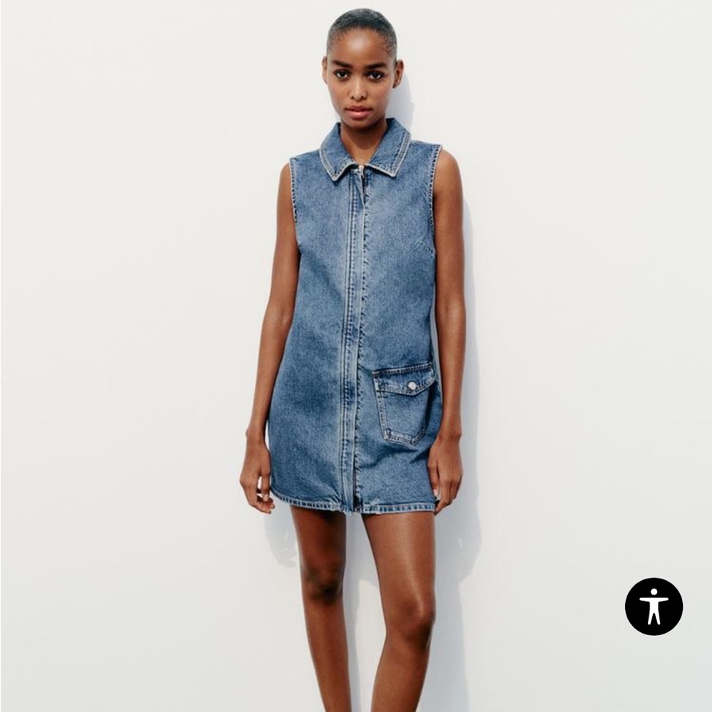 Zara denim dress